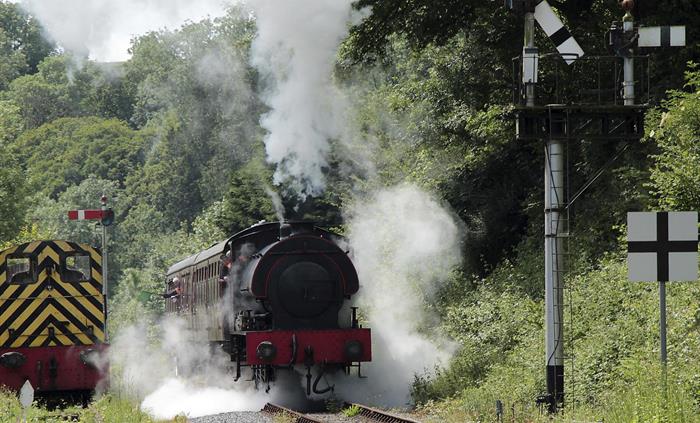 Welsh Guardsman arrives back at Bronwydd Arms